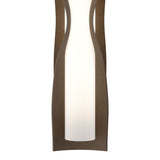 Dune Wall Sconce Large in Bronze by Hubbardton Forge