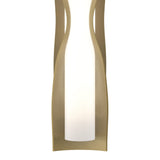 Dune Wall Sconce Large in Modern Brass by Hubbardton Forge