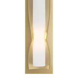 Dune Wall Sconce Small in Modern Brass by Hubbardton Forge
