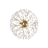 Dunkirk Semi Flush - 4-Light - Aged Brass by Hudson Valley