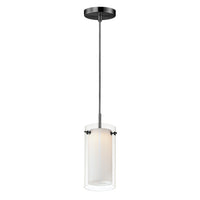 Duo Mini Pendant Black by Maxim Lighting