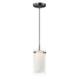 Duo Mini Pendant Black by Maxim Lighting