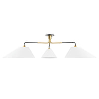 Duo Semi Flush by Hudson Valley