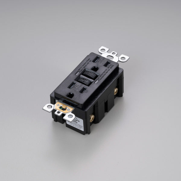 Duplex Outlet GFCI Module Black By Buster And Punch