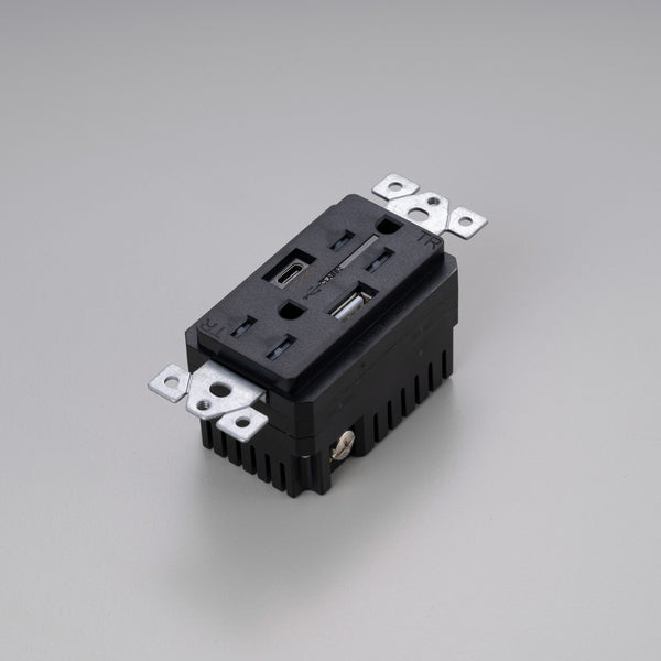 Duplex Outlet Module + 2 USB -A + C