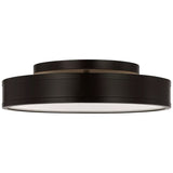 Dupont Round Semi Flush Medium Aged Iron By Visual Comfort Studio 