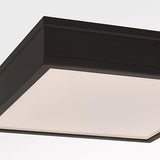 Dupont Square Semi Flush Aged Iron Small By Visual Comfort Main View 3