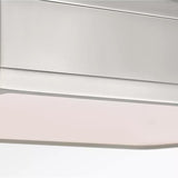 Dupont Square Semi Flush Polished Nickle Medium By Visual Comfort Detailed View 2
