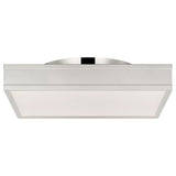 Dupont Square Semi Flush Polished Nickle Medium By Visual Comfort Main View 1