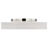 Dupont Square Semi Flush Polished Nickle Medium By Visual Comfort Main View 2