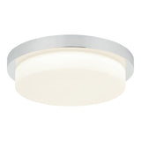 Durham Ceiling Light 16 Inch Chrome