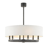 Durham Chandelier - 6-Light - Aged Brass with Old Bronze by Hudson Valley