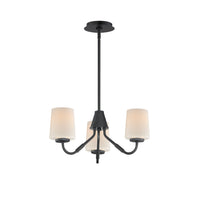 Durham Chandelier Black by Maxim Lighting