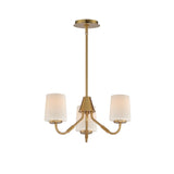 Durham Chandelier Natural Aged Brass by Maxim Lighting