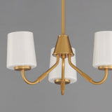 Durham Chandelier Natural Aged Brass by Maxim Lighting