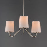 Durham Chandelier Satin Nickel by Maxim Lighting