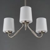 Durham Chandelier Satin Nickel by Maxim Lighting