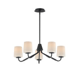Durham Chandelier Black by Maxim Lighting