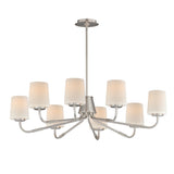 Durham Chandelier Satin Nickel by Maxim Lighting