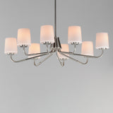 Durham Chandelier Satin Nickel by Maxim Lighting