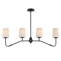 Durham Linear Suspension Black by Maxim Lighting