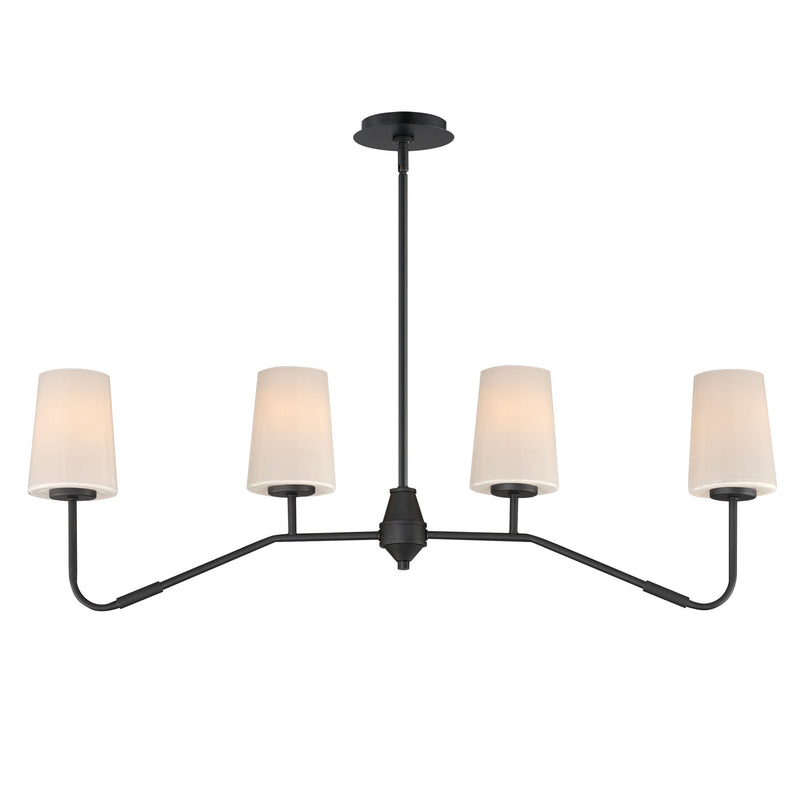 Durham Linear Suspension Black by Maxim Lighting