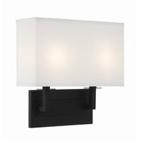 Durham Sconce 12.75'' Black Forged