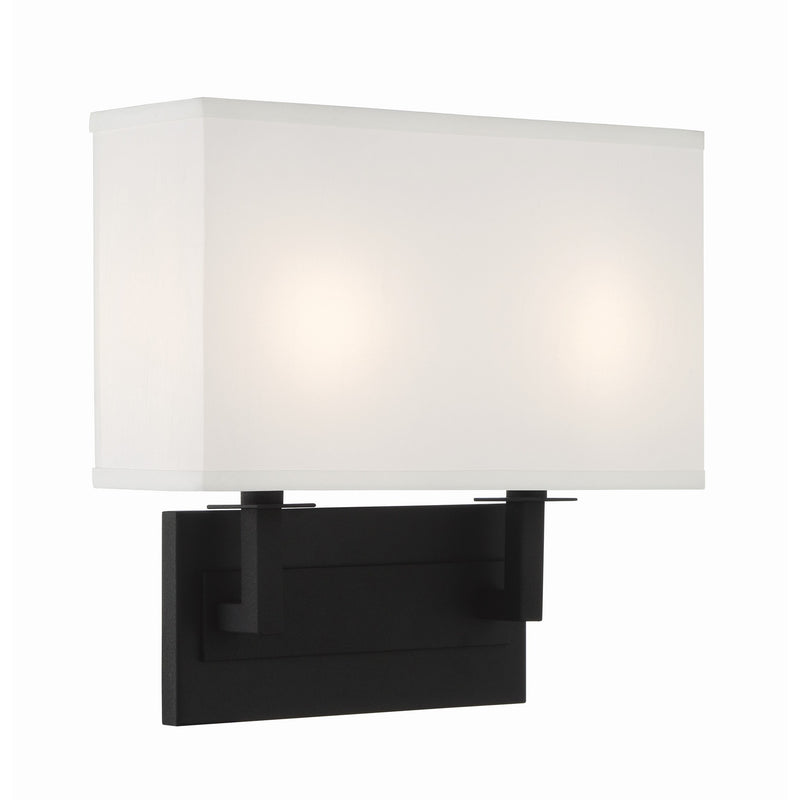 Durham Sconce 12.75'' Black Forged