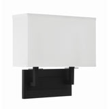 Durham Sconce 12.75'' Black Forged