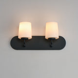 Durham Strip Vanity Light Black by Maxim Lighting