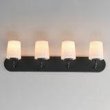 Durham Strip Vanity Light Black by Maxim Lighting