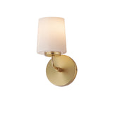 Durham Vanity Light Natural Aged Brass by Maxim Lighting