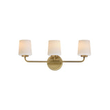 Durham Vanity Light Natural Aged Brass by Maxim Lighting