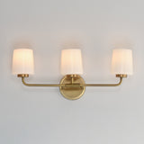 Durham Vanity Light Natural Aged Brass by Maxim Lighting