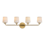 Durham Vanity Light Natural Aged Brass by Maxim Lighting