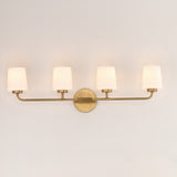 Durham Vanity Light Natural Aged Brass by Maxim Lighting