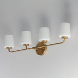 Durham Vanity Light Natural Aged Brass by Maxim Lighting