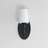 Durham Wall Sconce Black by Maxim Lighting