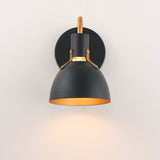 Dusk Wall Sconce Vanity Light Black / Antique Brass by Maxim Lighting