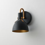 Dusk Wall Sconce Vanity Light Black / Antique Brass by Maxim Lighting