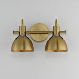 Dusk Wall Sconce Vanity Light Satin Brass by Maxim Lighting