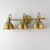 Dusk Wall Sconce Vanity Light Satin Brass by Maxim Lighting