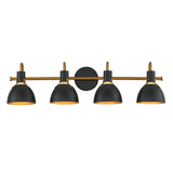 Dusk Wall Sconce Vanity Light Black / Antique Brass by Maxim Lighting