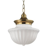Dutchess Pendant - 15 Inch - Aged Brass by Hudson Valley