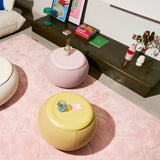 Edison La Surprise Table Lamp - in a pink living room