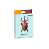 Elephant Beetle Wall Art, flat-pack packaging