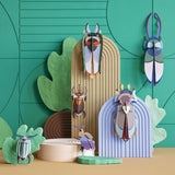 Elephant Beetle Wall Art, styled in an interior
