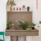 Elephant Beetle Wall Art, styled in an interior