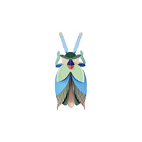 Emerald Beetle Wall Art