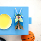 Emerald Beetle Wall Art, styled in an interior